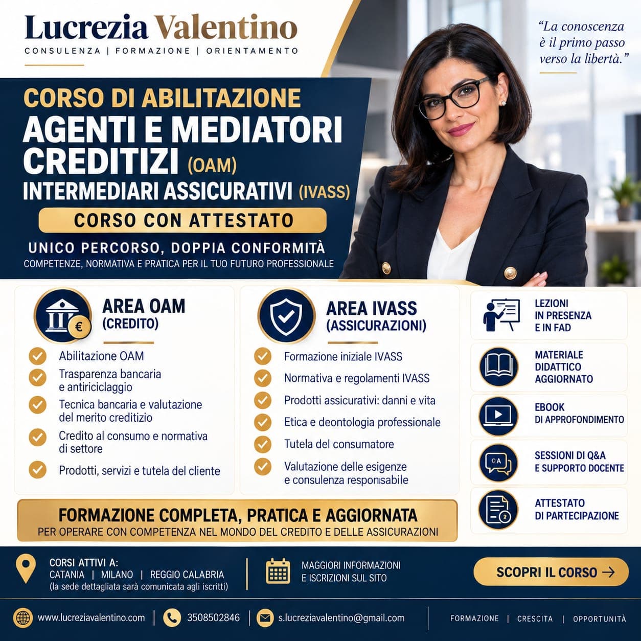 Corso di abilitazione OAM e IVASS