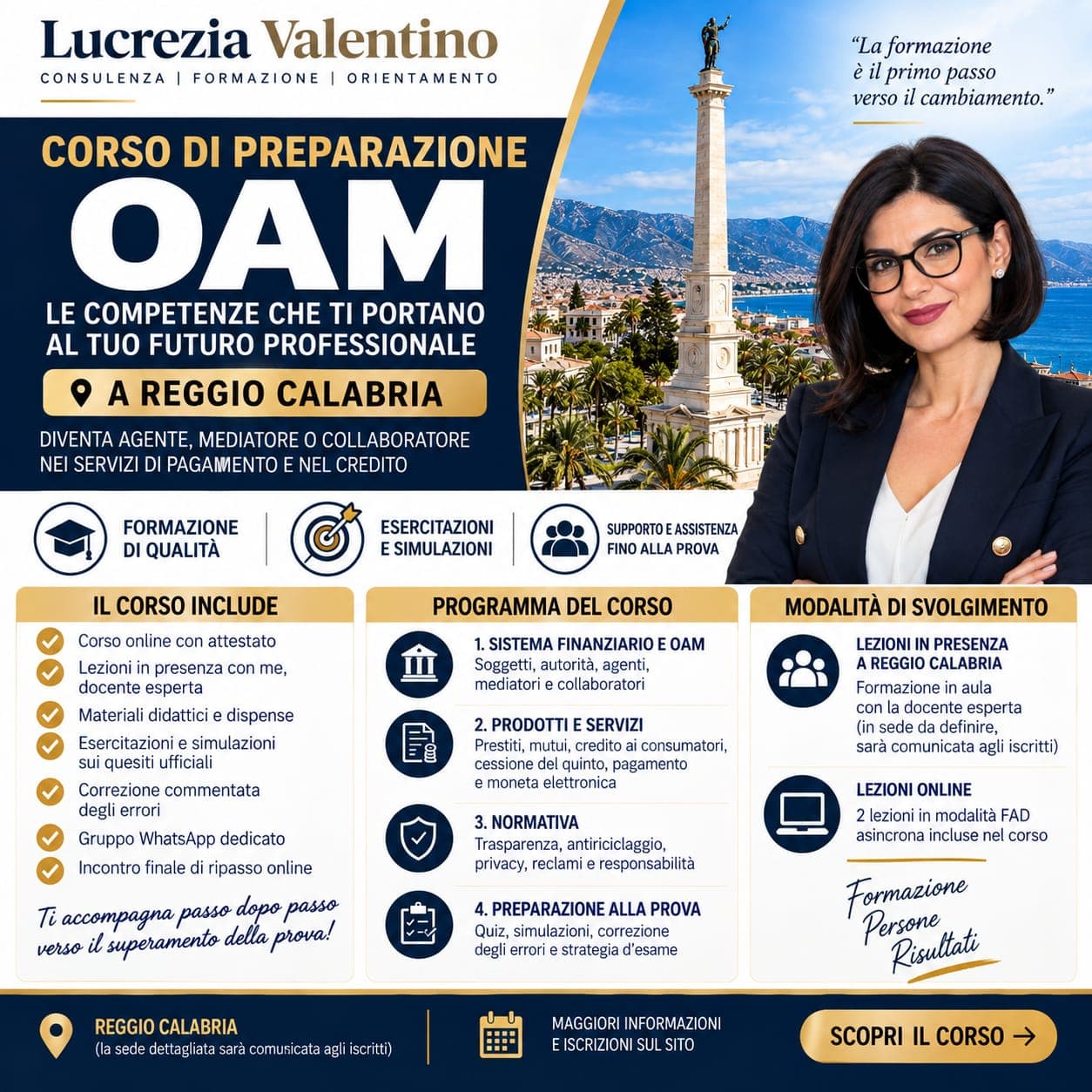 Corso di preparazione OAM a Reggio Calabria